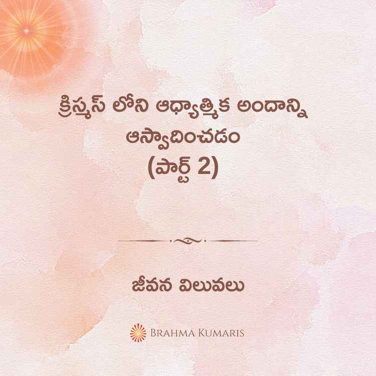 24th dec 2023 soul sustenance telugu