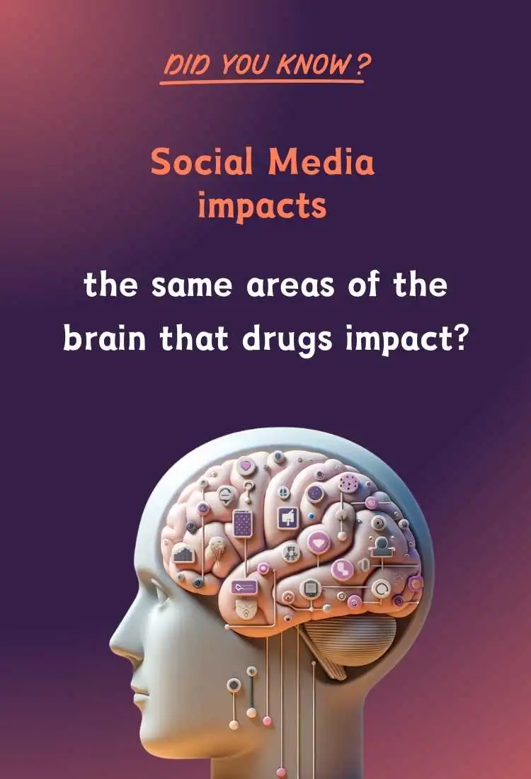 Social media impacts the same areas of the brain that drugs impact ytthumbnail