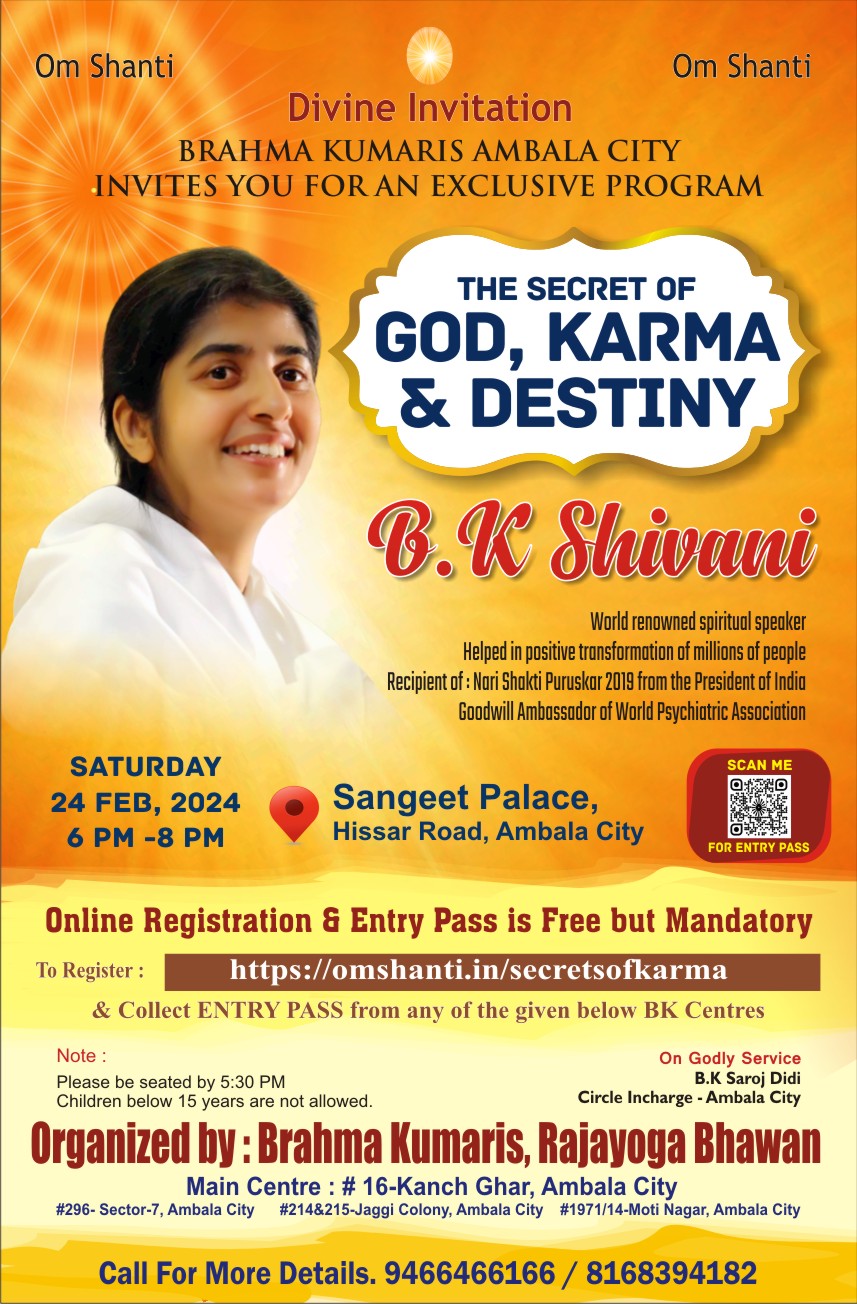 ✨ “the secret of god, karma & destiny” ✨