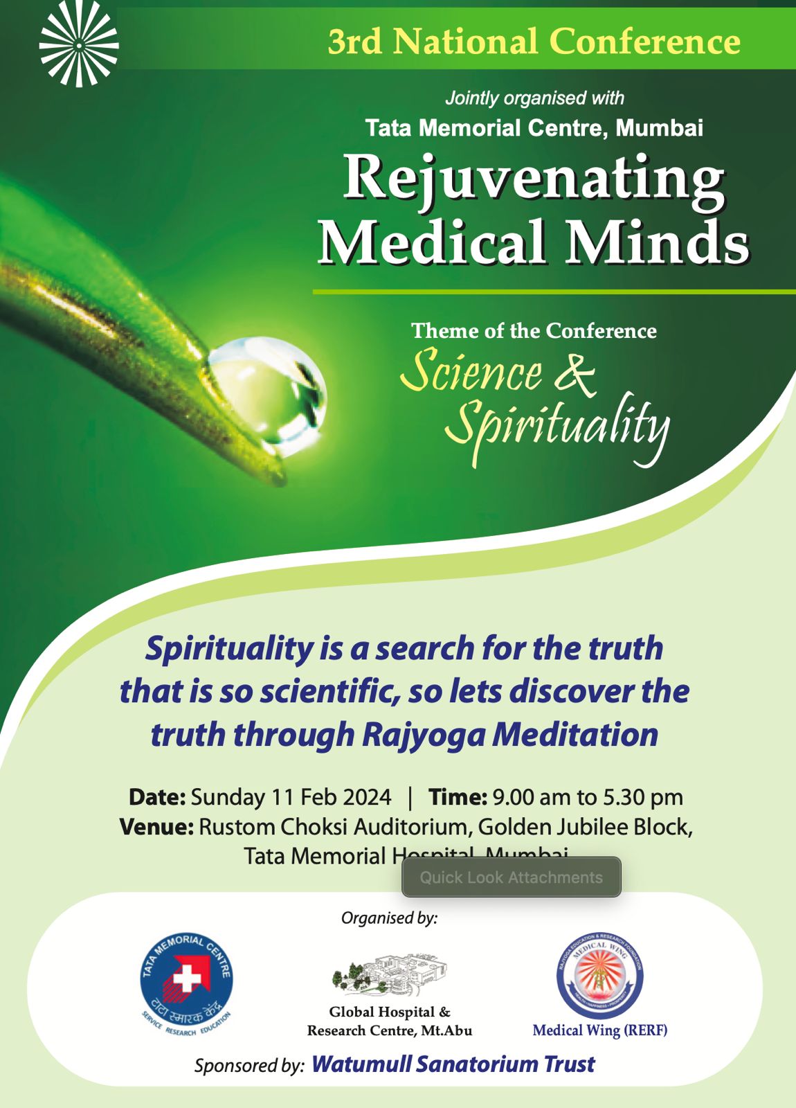 3rd national conference on “rejuvenating medical minds”