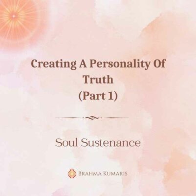 10th April 2024 Soul Sustenence English