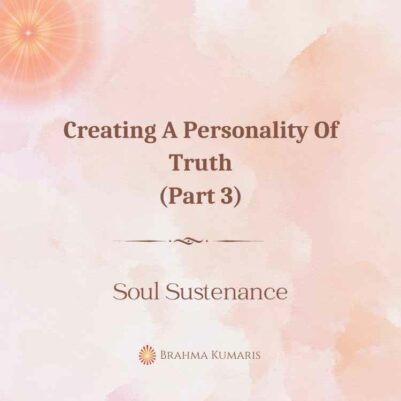 12th April 2024 Soul Sustenence English