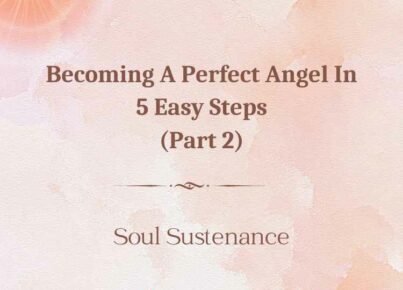2nd March 2024 Soul Sustenence English