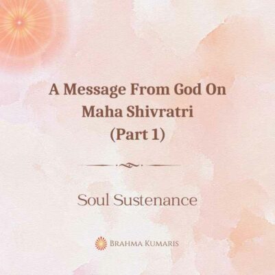 5th March 2024 Soul Sustenence English