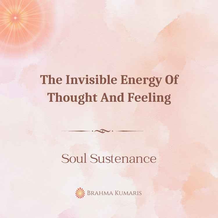The invisible energy of thought and feeling