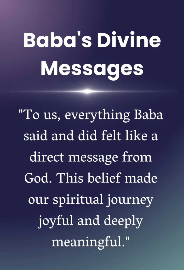 Baba's divine messages