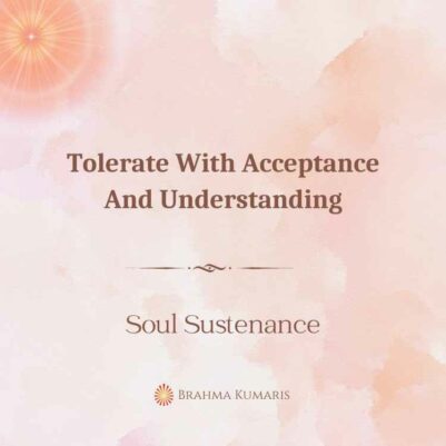 16th May 2024 Soul Sustenence English