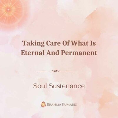 8th May 2024 Soul Sustenence English