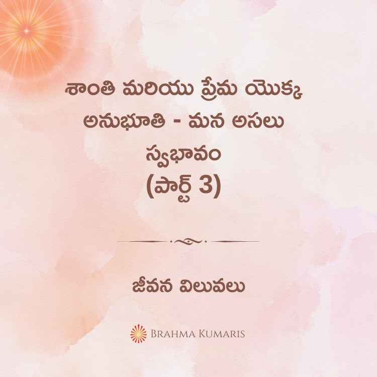 12th May 2024 Soul Sustenance Telugu