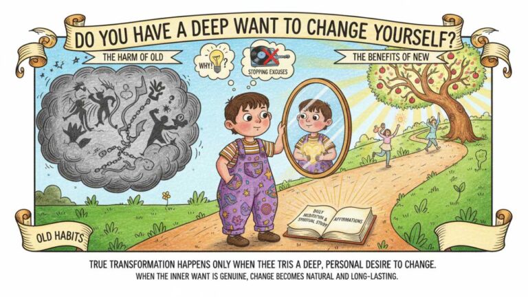 Do you have a deep want to change yourself?