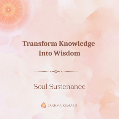 28th June 2024 Soul Sustenence English