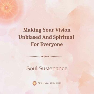 20th July 2024 Soul Sustenence English