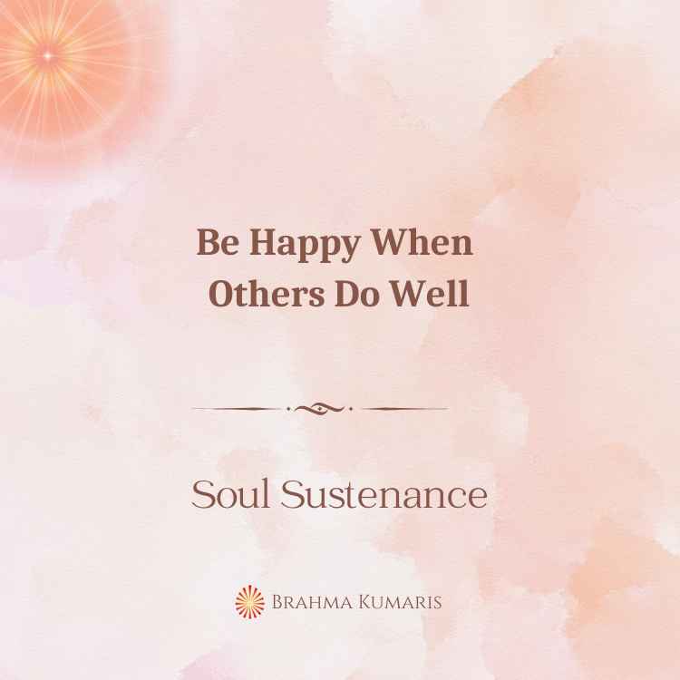 Be Happy When Others Do Well