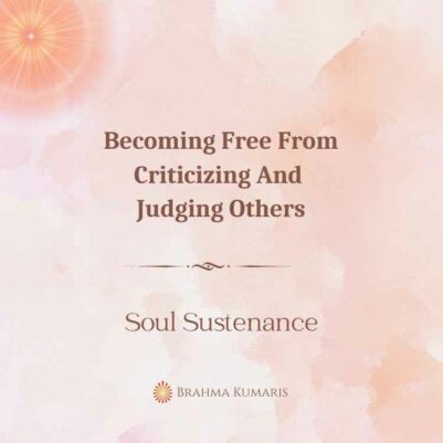8th July 2024 Soul Sustenence English