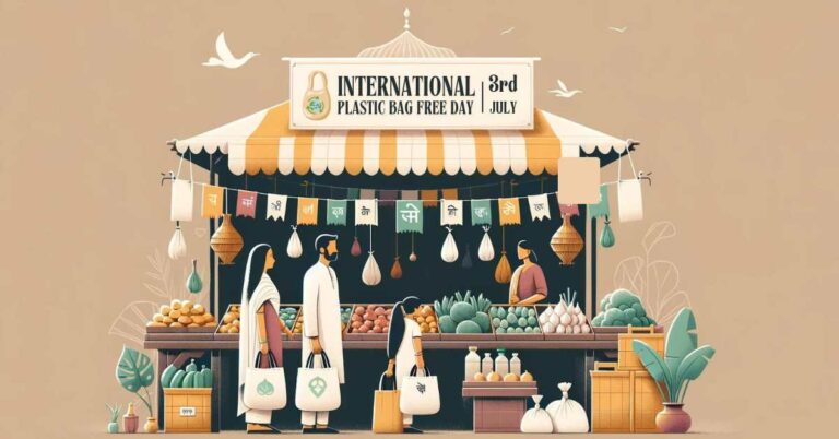 International plastic bag fre day 3rd july 2024