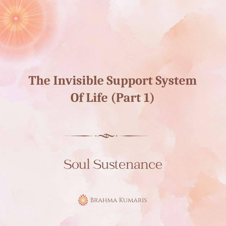 The invisible support system of life (part 1)