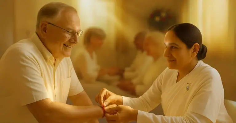 The world comes together in rakhi2