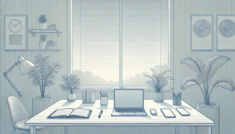 distraction free space