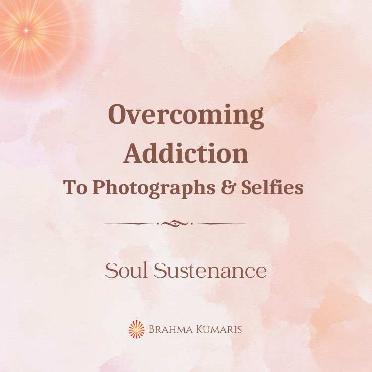 Overcoming addiction to photographs and selfies