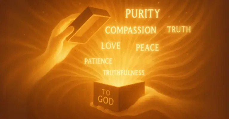 Purity compassion and truth