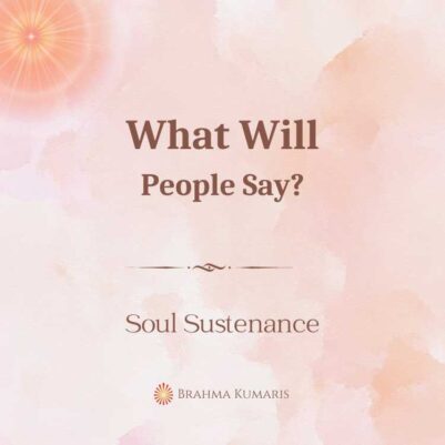 22nd November 2024 Soul Sustenence English
