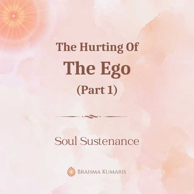 The hurting of the ego (part 1)