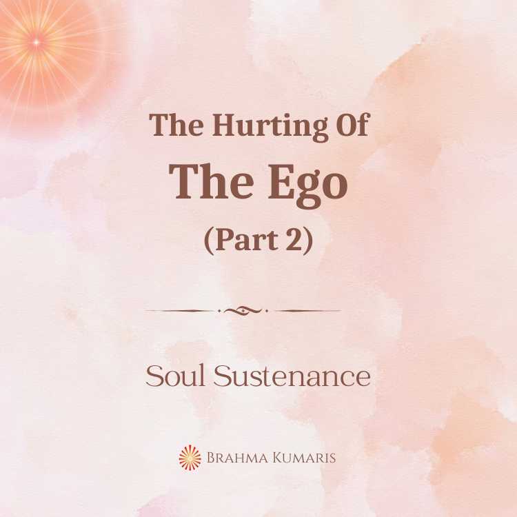The hurting of the ego (part 2)