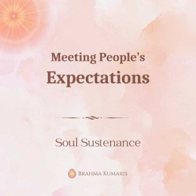 29th November 2024 Soul Sustenence English