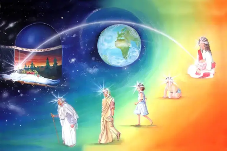 Soul journey of birth and rebirth