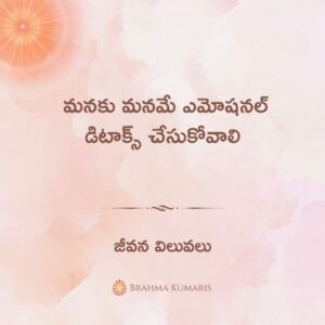 3rd jan - జీవన విలువలు 2 26th april 2025 soul sustenance telugu