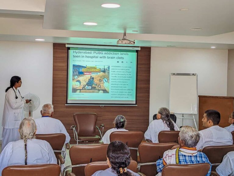 Digital Wellness Awareness Training in Global Hospital 1