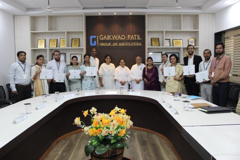 Digital Wellness Awareness Training in Global Hospital 2 TGPCET Nagpur signs MOU with BrahmaKumaris to launch Digital Wellness subject for 1st-year students, promoting balanced digital habits and well-being.