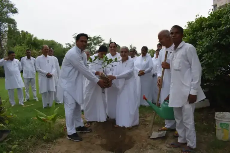 SRC TREE PLANTATION BY SENIOR TEACHERS