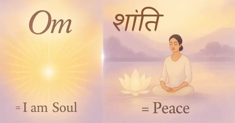 "Om Shanti” isn’t just a greeting—it’s a return to soul consciousness. Say it mindfully, and reconnect with your inner peace.