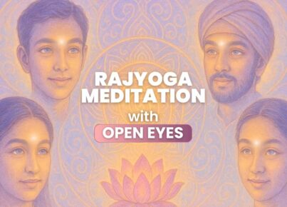 Why Open-Eye Rajyoga Meditation Fits Modern Busy Life