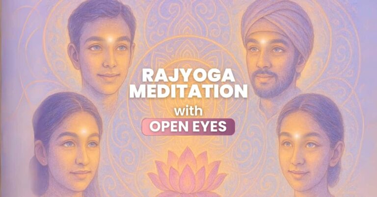 In Rajyoga ameditation, this practice represents a perfect balance—being connected to the outer world while deeply absorbed in inner peace. Here’s why this subtle method is so transformative: