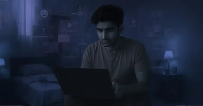 The first big warning: his focus broke