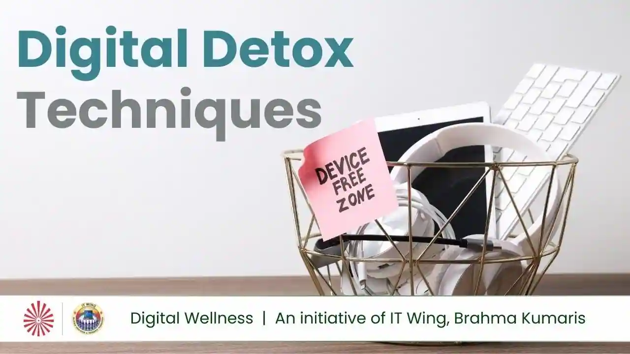 5. Digital detox