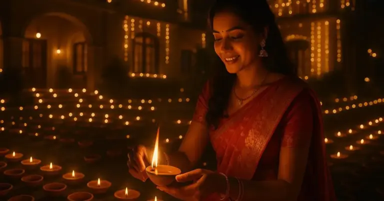 This diwali, not only light diyas — but, be the light!
