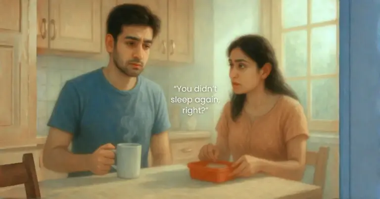 By morning aarav looked like a ghost