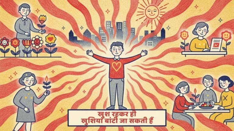 आत्म सशक्तिकरण - soul sustenance hindi 5 2712 h being happy is the only way to give happiness