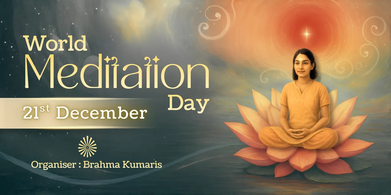 World meditation day – video thumbnail