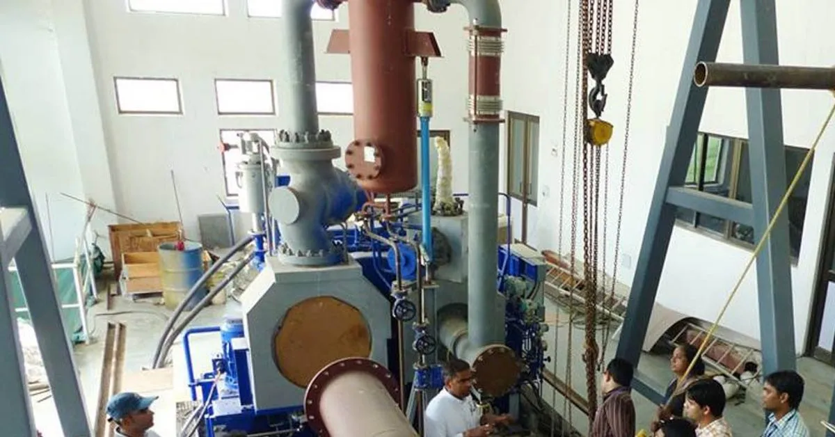 Steam and turbine