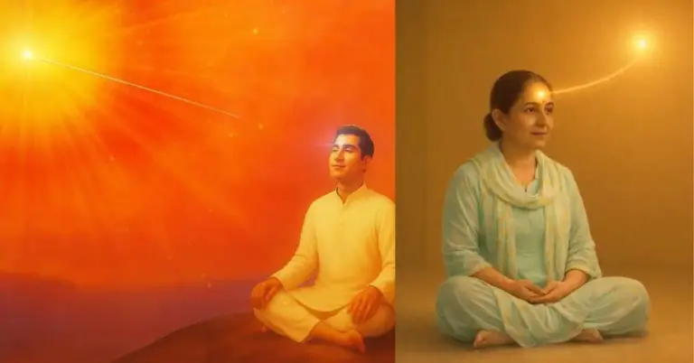 Rajyoga meditation is a simple practice that brings you back to the driver’s seat. It helps you