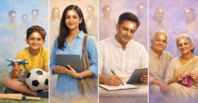 ध्यान के लिए कोई निश्चित उम्र सीमा नहीं होती। यह व्यक्ति की समझ, तैयारी और जागरूकता पर निर्भर करता है।