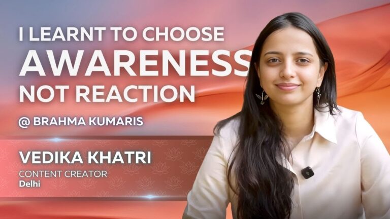Video thumbnail: vedika | content creator | sharing her experience @brahmakumaris ​| empowering the self