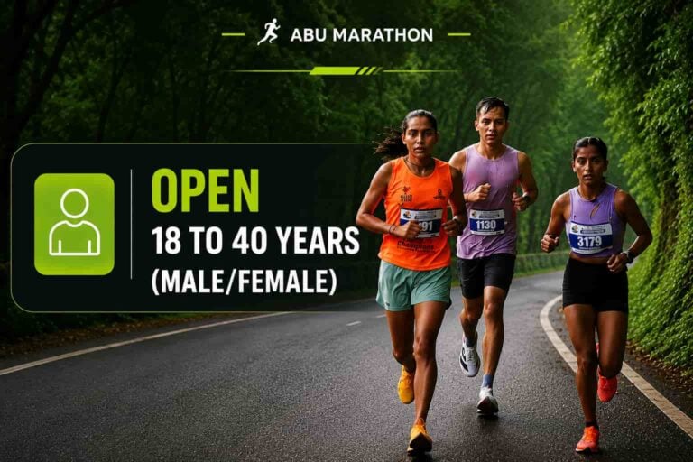 Open: 18 to 40 years (male/female)