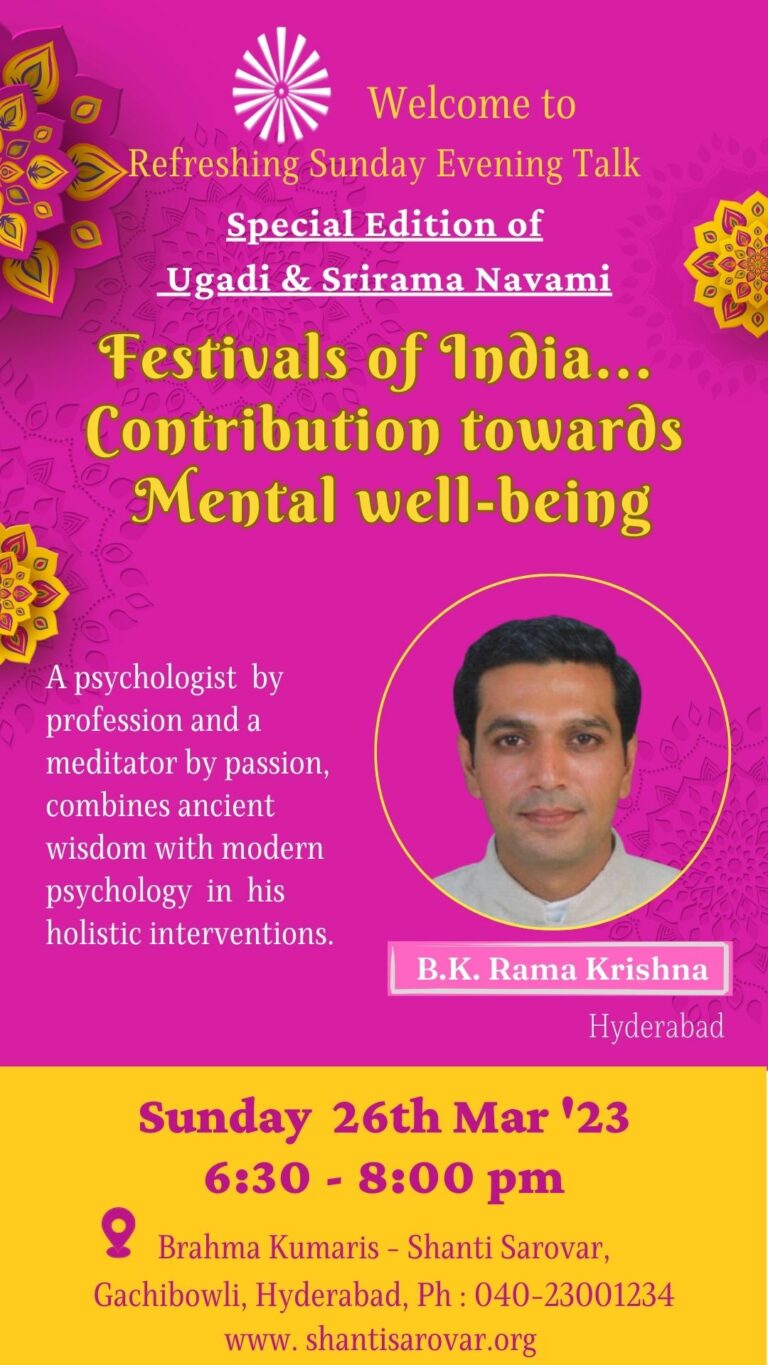 Festivals of india… contribution towards mental well being