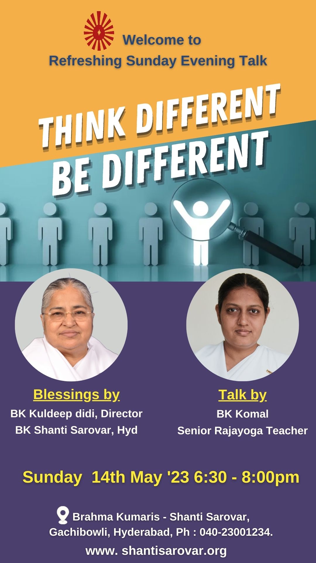 Think different be different