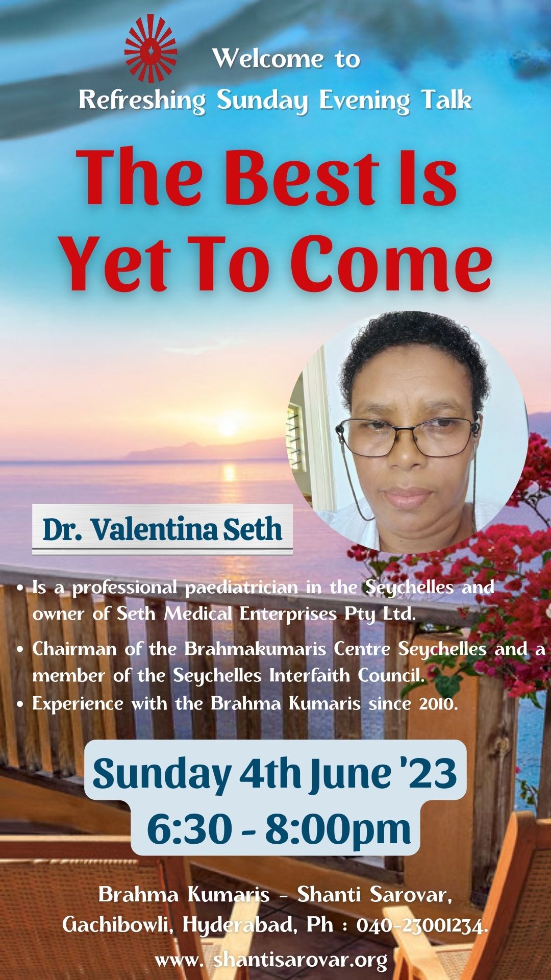 The best is yet to come